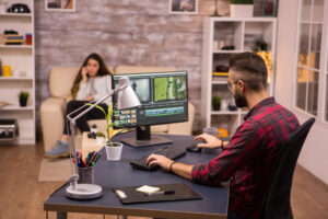 Can you blur faces or sensitive content in a video